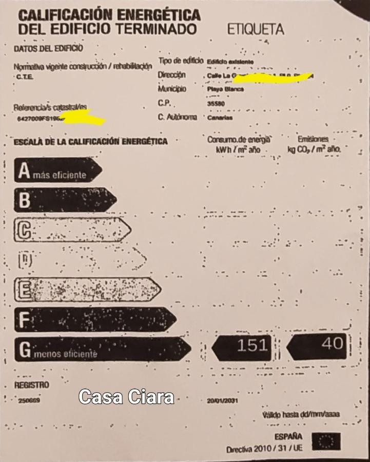 Vivienda Vacacional Casa Ciara بلايا بلانكا المظهر الخارجي الصورة